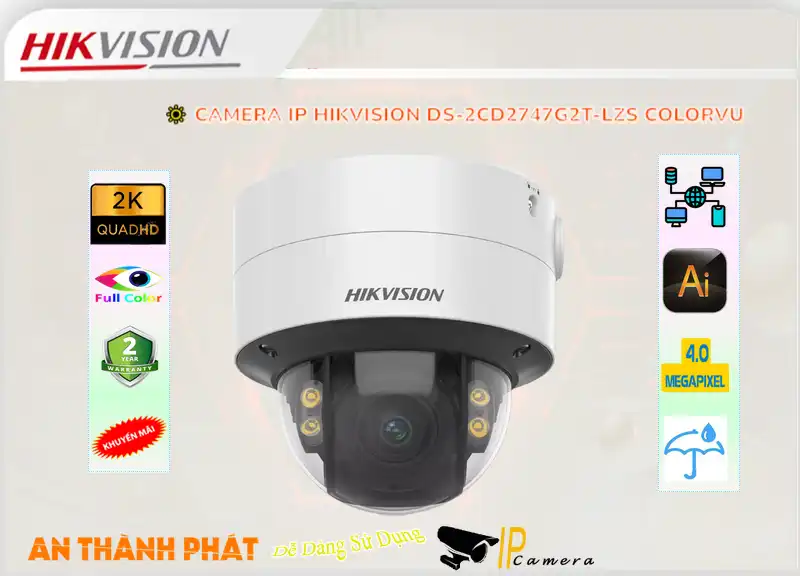Camera Hikvision DS-2CD2747G2T-LZS Camera Hikvision DS-2CD2747G2T-LZS