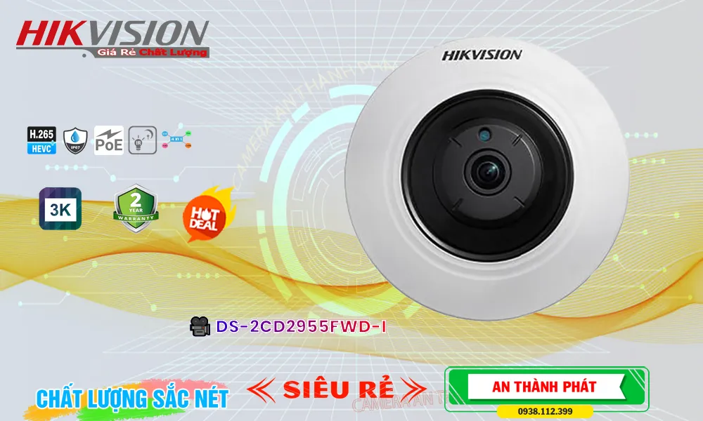 Camera DS-2CD2955FWD-I Hikvision Camera DS-2CD2955FWD-I Hikvision