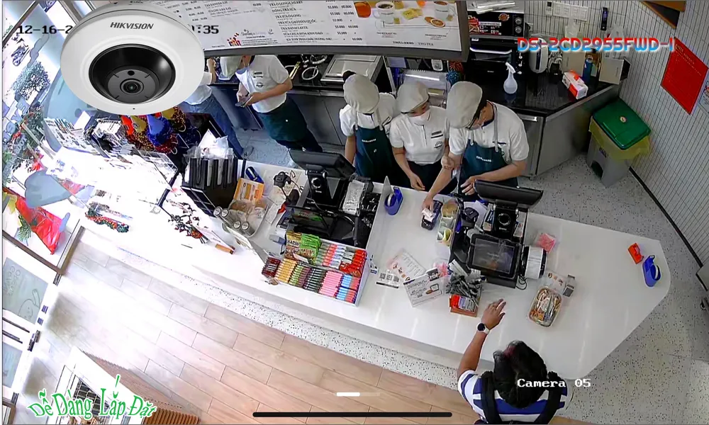 Camera DS-2CD2955FWD-I Hikvision Camera DS-2CD2955FWD-I Hikvision