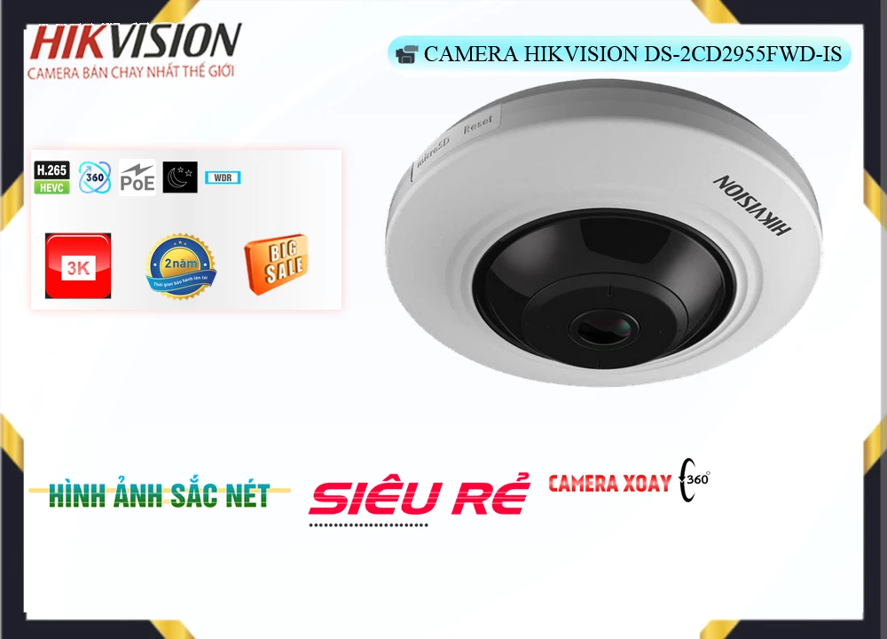 Camera Mắt Cá Hikvision DS-2CD2955FWD-IS,Giá DS-2CD2955FWD-IS,DS-2CD2955FWD-IS Giá Khuyến Mãi,Bán rẻ ,Nhà Phân Phối  Loại Camera an ninh ,Điểm bán DS-2CD2955FWD-IS Ip POE sắc nét ,DS-2CD2955FWD-IS Tốt nhất,Giá Bán DS-2CD2955FWD-IS,DS-2CD2955FWD-IS bán chạy nhất,DS-2CD2955FWD-IS bán rẻ