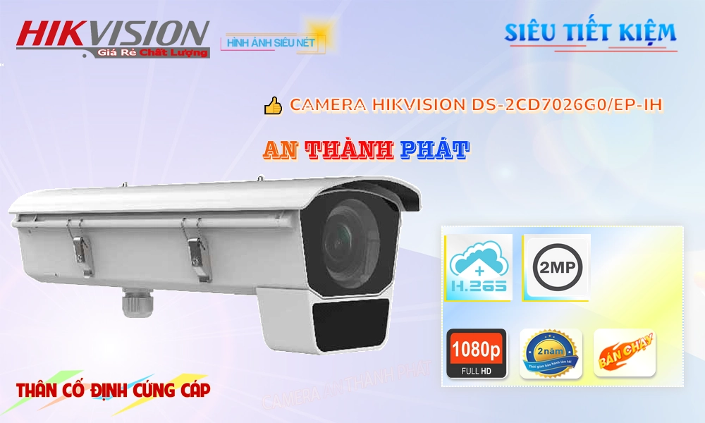 Camera Hikvision DS-2CD7026G0/EP-IH Tiết Kiệm Camera Hikvision DS-2CD7026G0/EP-IH Tiết Kiệm