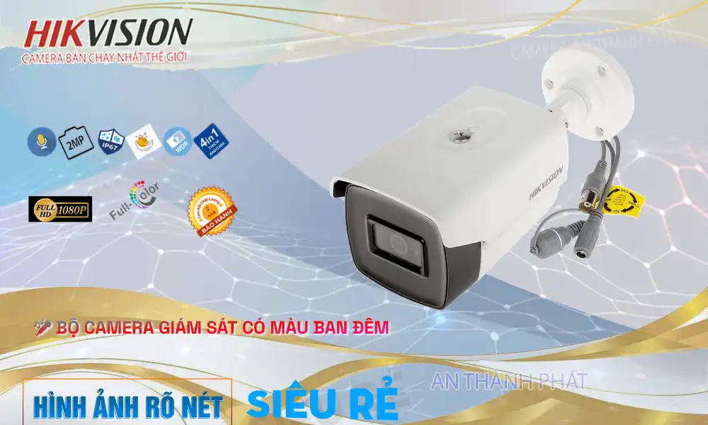 DS-2CE10DF0T-FS sắc nét Hikvision DS-2CE10DF0T-FS sắc nét Hikvision