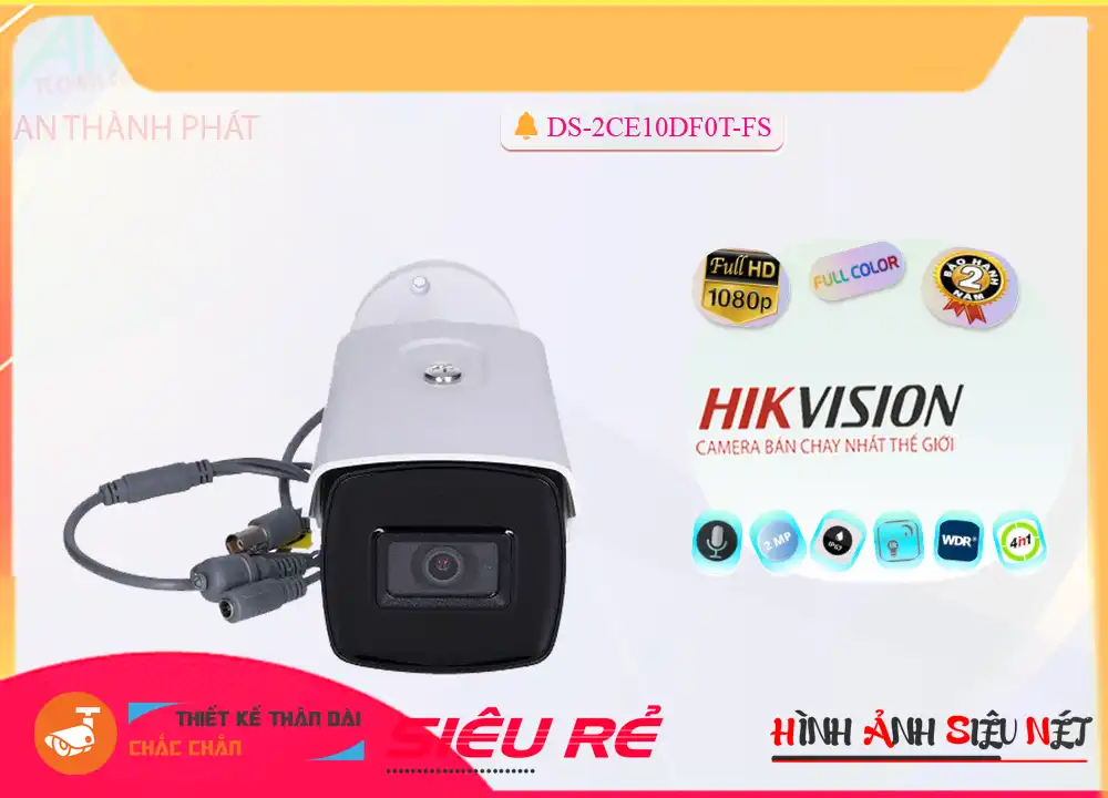 DS-2CE10DF0T-FS sắc nét Hikvision DS-2CE10DF0T-FS sắc nét Hikvision