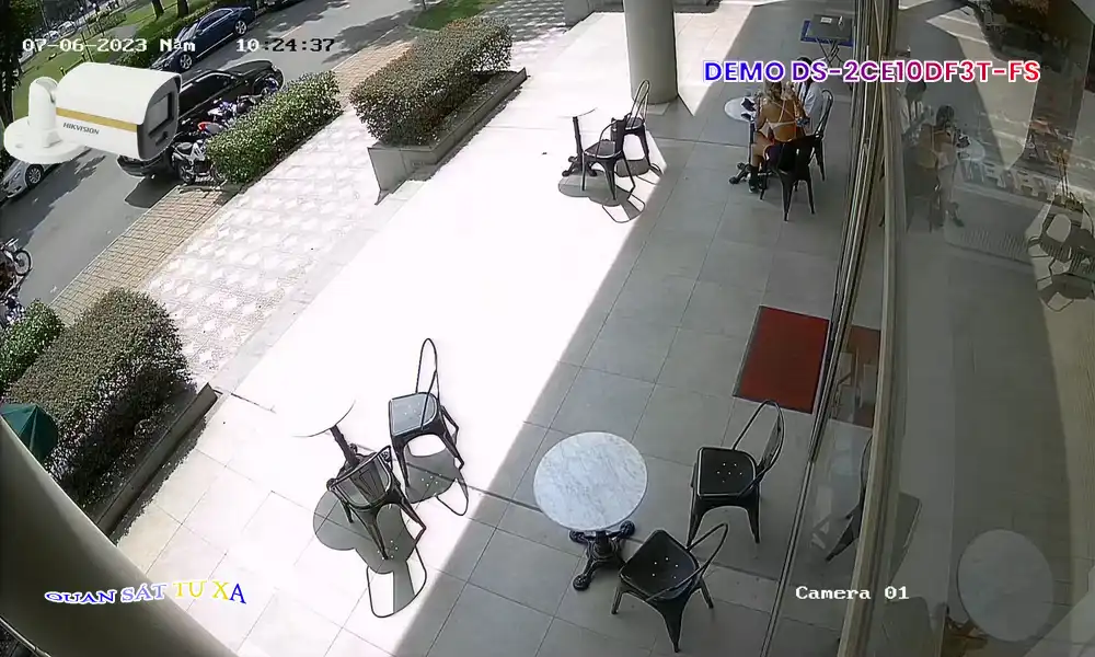 DS-2CE10DF3T-FS sắc nét Hikvision