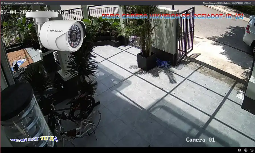 ➠  DS-2CE16D0T-IR(C) sắc nét Hikvision