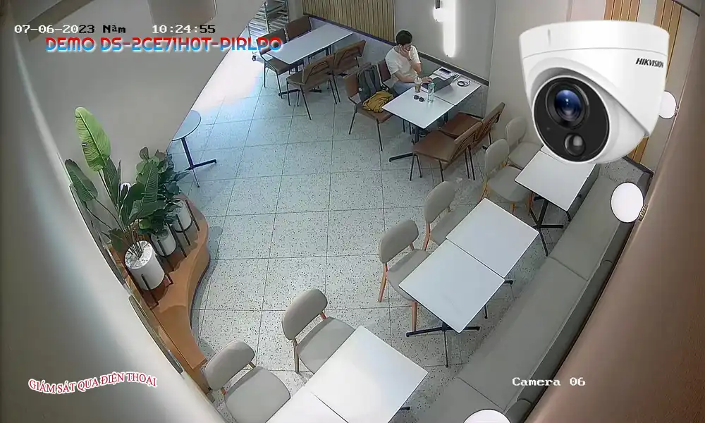 DS-2CE71H0T-PIRLPO sắc nét Hikvision