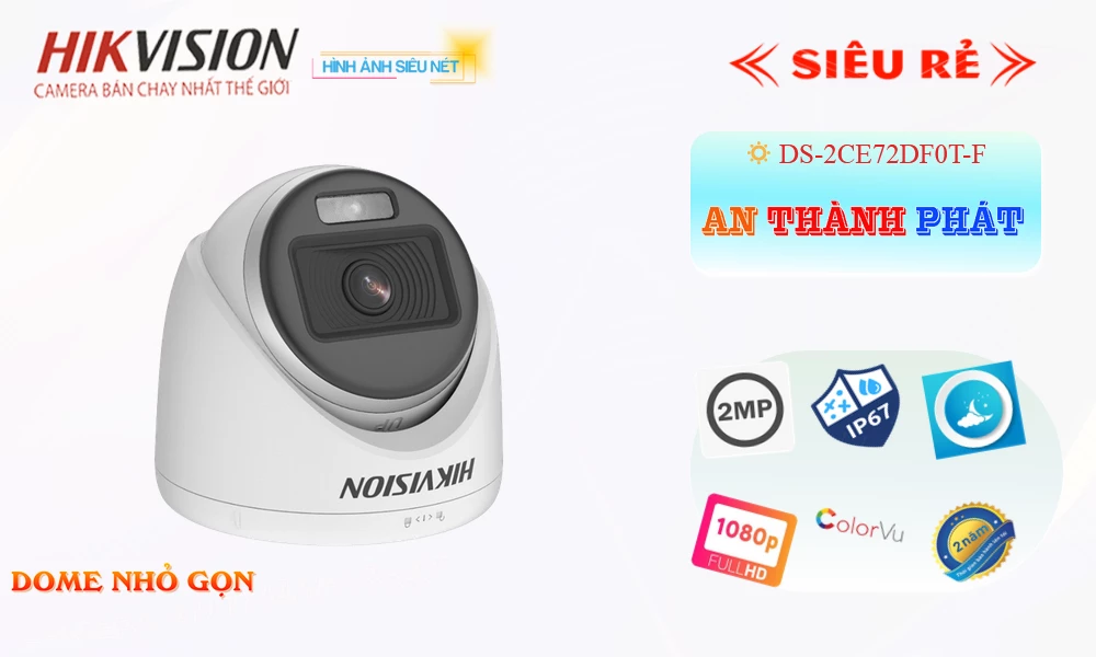 Camera DS-2CE72DF0T-F Hikvision