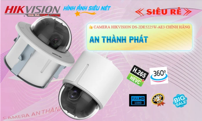 ✴ DS-2DE5225W-AE3 Hình Ảnh Đẹp Hikvision