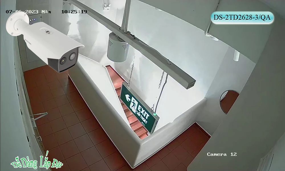 DS-2TD2628-3/QA sắc nét Hikvision