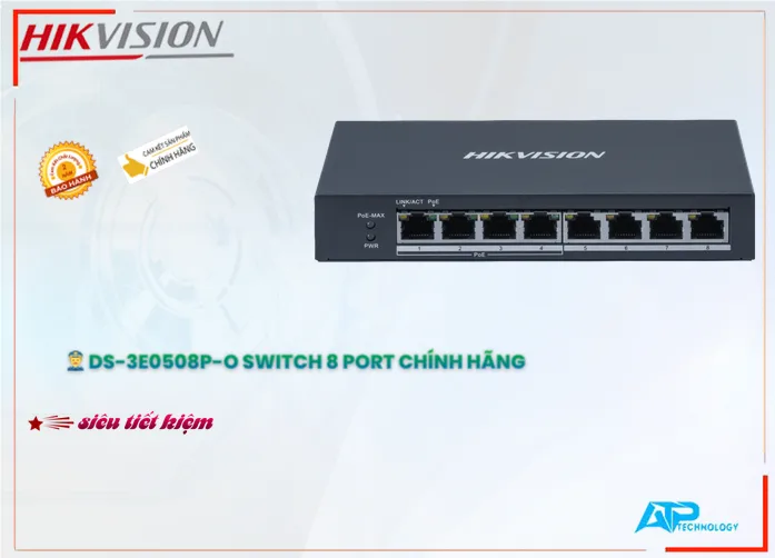 Hikvision DS-3E0508P-O Hikvision DS-3E0508P-O