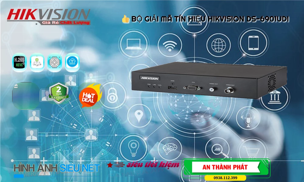 DS-6901UDI sắc nét Hikvision