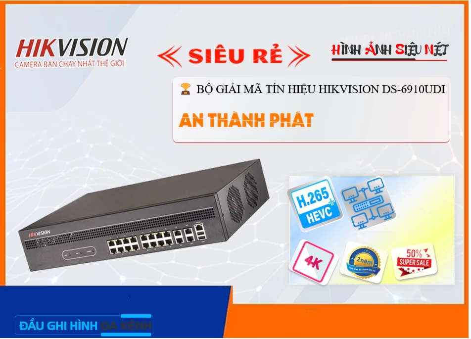 DS-6910UDIThiết Bị Ghi Hình Hình Ảnh Đẹp Hikvision DS-6910UDIThiết Bị Ghi Hình Hình Ảnh Đẹp Hikvision