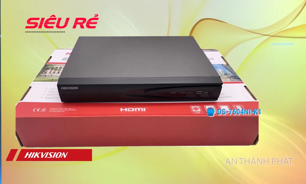 ➠ DS-7604NI-K1 sắc nét Hikvision ➠ DS-7604NI-K1 sắc nét Hikvision