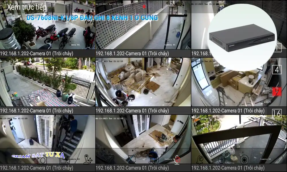 DS-7608NI-K1/8P sắc nét Hikvision DS-7608NI-K1/8P sắc nét Hikvision