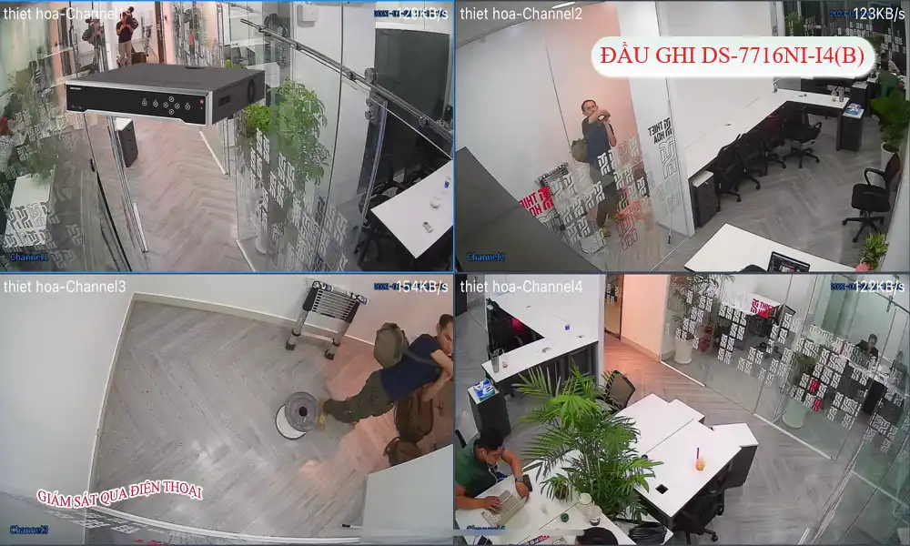 DS-7732NI-K4/16P sắc nét Hikvision DS-7732NI-K4/16P sắc nét Hikvision