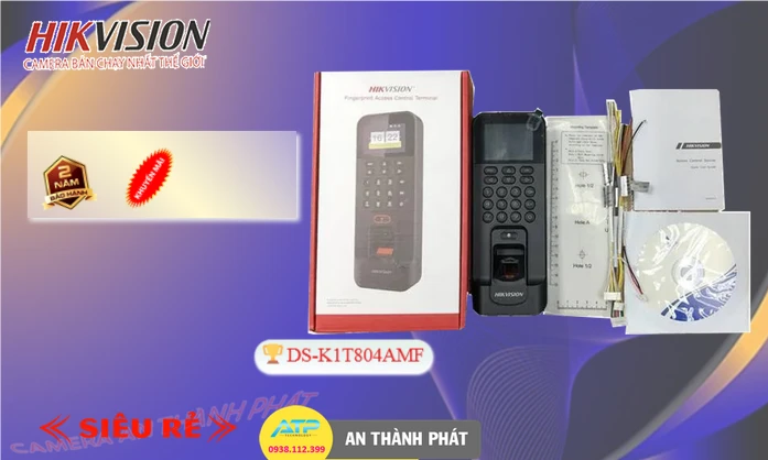 Máy Quản Lý Nhân Viên  DS-K1T804AMF  Hikvision