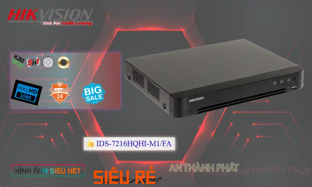 ➠ IDS-7216HQHI-M1/FA sắc nét Hikvision ➠ IDS-7216HQHI-M1/FA sắc nét Hikvision