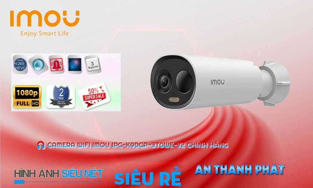 IPC-K9DCP-3T0WE-V2 Camera An Ninh Công Nghệ Mới ✽