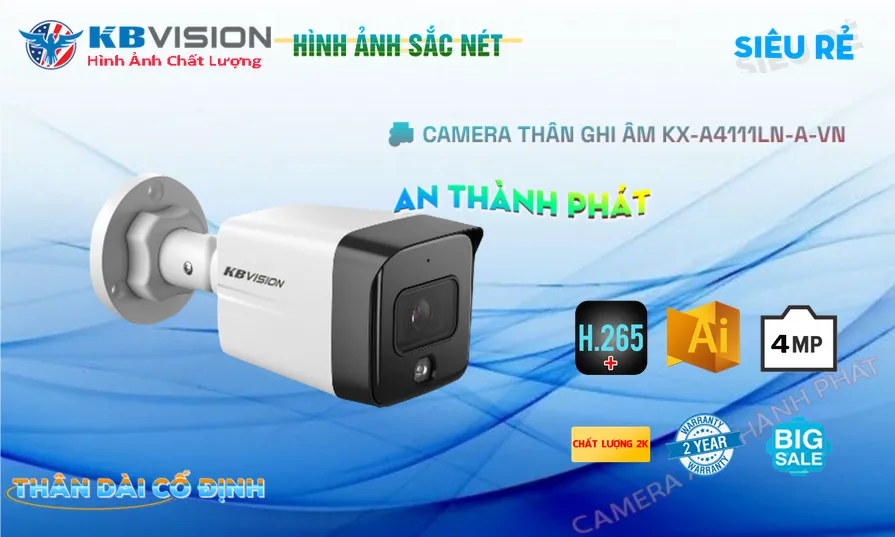 Camera KX-A4111LN-A-VN KBvision Thiết kế Đẹp ⤿ Camera KX-A4111LN-A-VN KBvision Thiết kế Đẹp ⤿