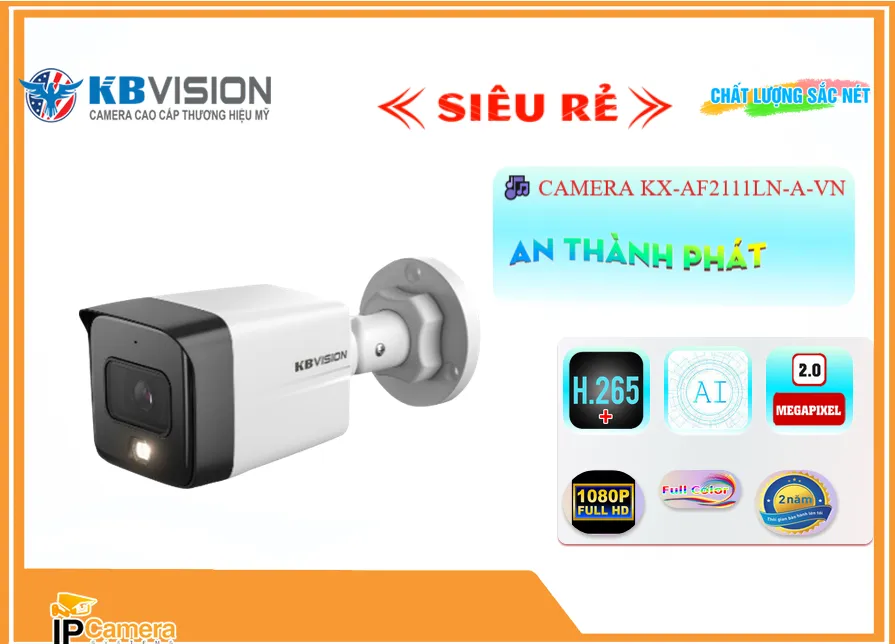 KX-AF2111LN-A-VN Camera Giá tốt KBvision KX-AF2111LN-A-VN Camera Giá tốt KBvision