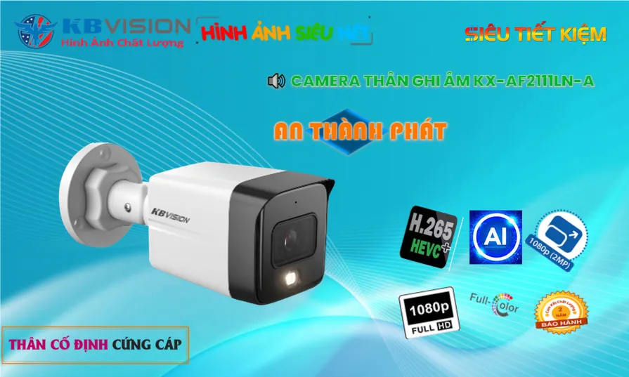 KX-AF2111LN-A IP POE được Thiết kế Phát hiện chuyển động thông minh, phát hiện hình dáng người KBvision Giá tốt KX-AF2111LN-A IP POE được Thiết kế Phát hiện chuyển động thông minh, phát hiện hình dáng người KBvision Giá tốt