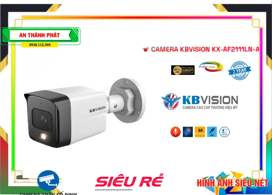 KX-AF2111LN-A IP POE được Thiết kế Phát hiện chuyển động thông minh, phát hiện hình dáng người KBvision Giá tốt KX-AF2111LN-A IP POE được Thiết kế Phát hiện chuyển động thông minh, phát hiện hình dáng người KBvision Giá tốt