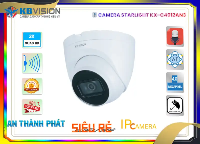KX-C4012AN3 sắc nét KBvision KX-C4012AN3 sắc nét KBvision