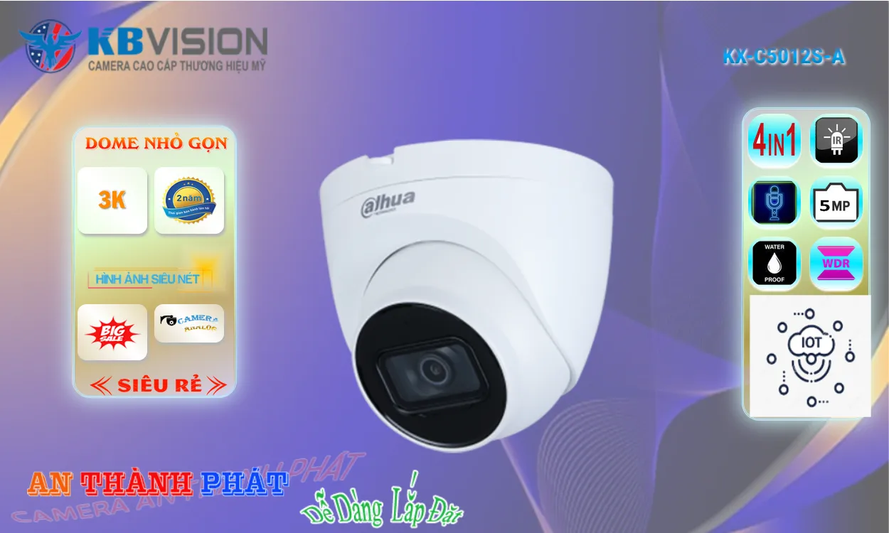 KX-C5012S-A sắc nét KBvision