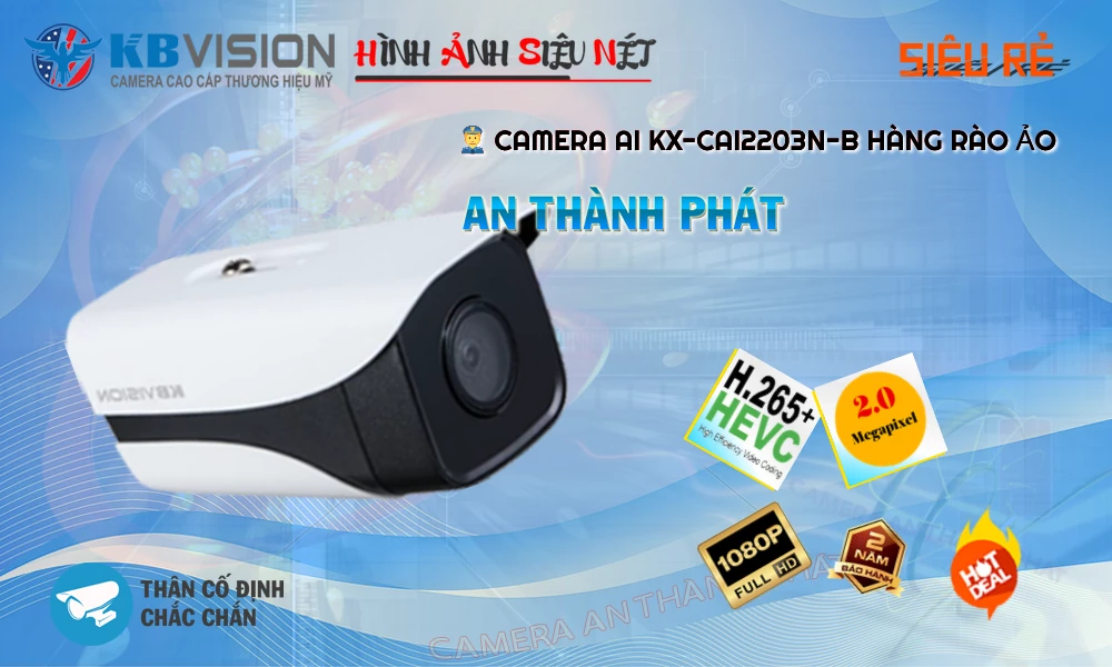 Camera KX-CAi2203N-B KBvision Camera KX-CAi2203N-B KBvision
