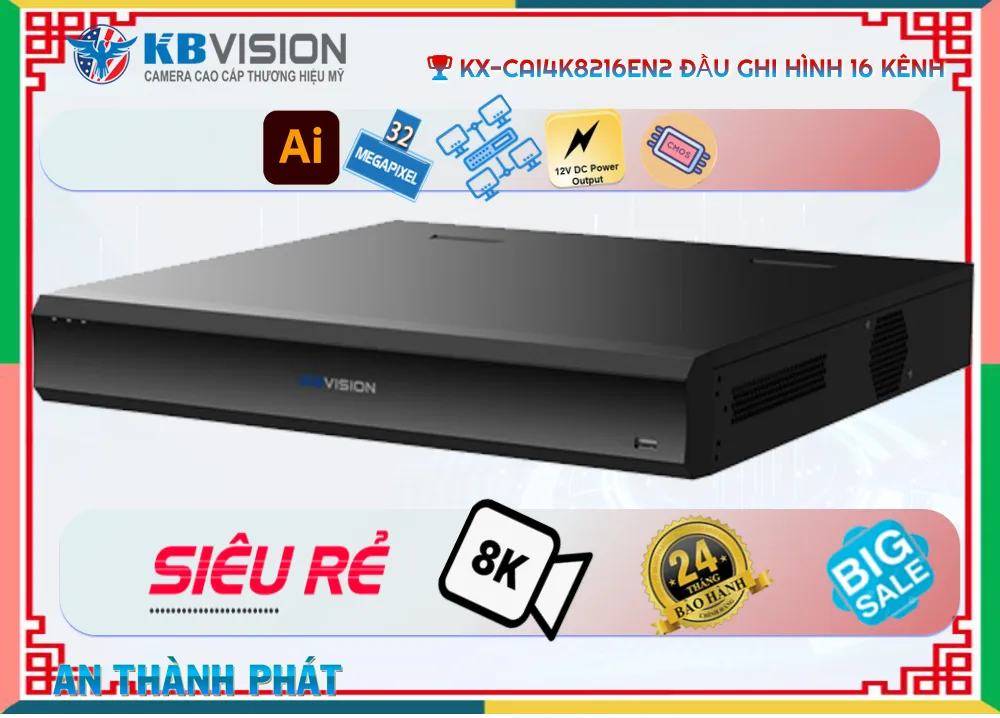 Đầu Ghi KBvision KX-CAi4K8216EN2,KX CAi4K8216EN2,Giá Bán ,KX-CAi4K8216EN2 Chiết khấu cao,cửa hàng bán KX-CAi4K8216EN2,thông số KX-CAi4K8216EN2,KX-CAi4K8216EN2 giá mới nhất,KX-CAi4K8216EN2 bán rẻ,KX-CAi4K8216EN2 Chất Lượng,bán KX-CAi4K8216EN2,tuổi thọ KX-CAi4K8216EN2,Bán Giá  HD IP KX-CAi4K8216EN2,Bán Sỉ KX-CAi4K8216EN2,KX-CAi4K8216EN2 chiết khấu cao