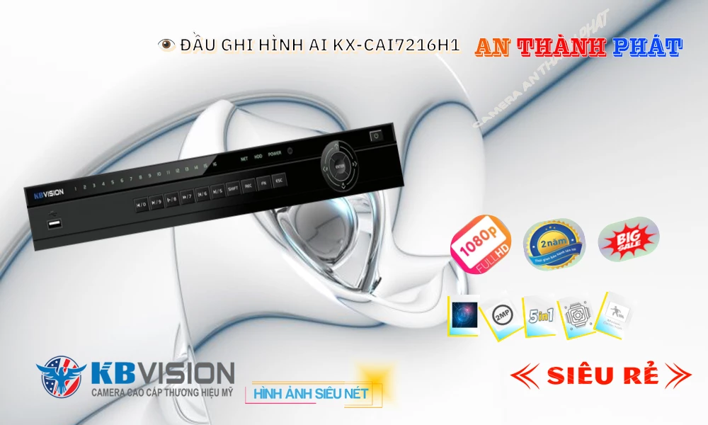 KX-CAi7216H1 sắc nét KBvision ➠