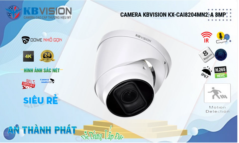 KX-CAi8204MN2-A sắc nét KBvision KX-CAi8204MN2-A sắc nét KBvision