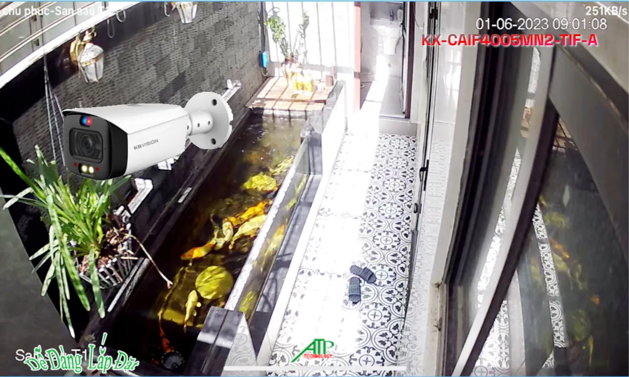 ➠  KX-CAiF4005MN2-TiF-A sắc nét KBvision