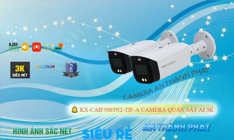 Công Nghệ IP KX-CAiF5003N2-TiF-A tiết kiệm KBvision