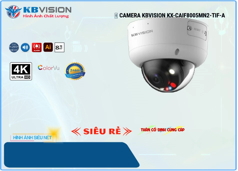 KX-CAiF8005MN2-TiF-A sắc nét KBvision KX-CAiF8005MN2-TiF-A sắc nét KBvision