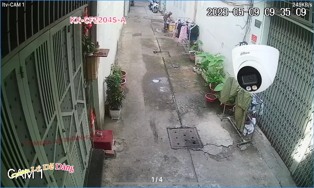 KX-CF2204S-A sắc nét KBvision KX-CF2204S-A sắc nét KBvision