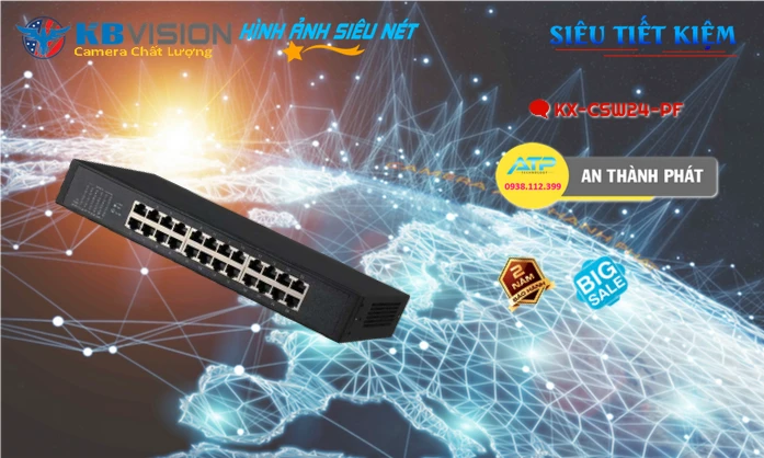 KX-CSW24-PF  KBvision  Switch Thiết bị nối mạng