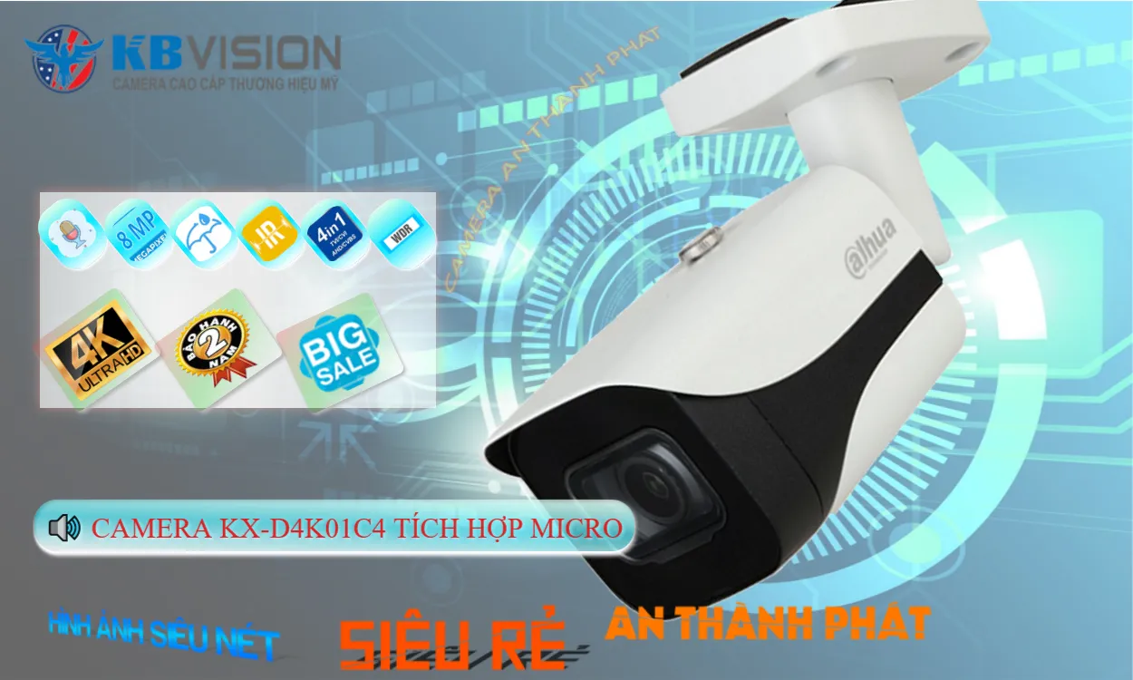 KX-D4K01C4 sắc nét KBvision