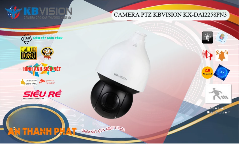 KX-DAi2258PN3 sắc nét KBvision KX-DAi2258PN3 sắc nét KBvision