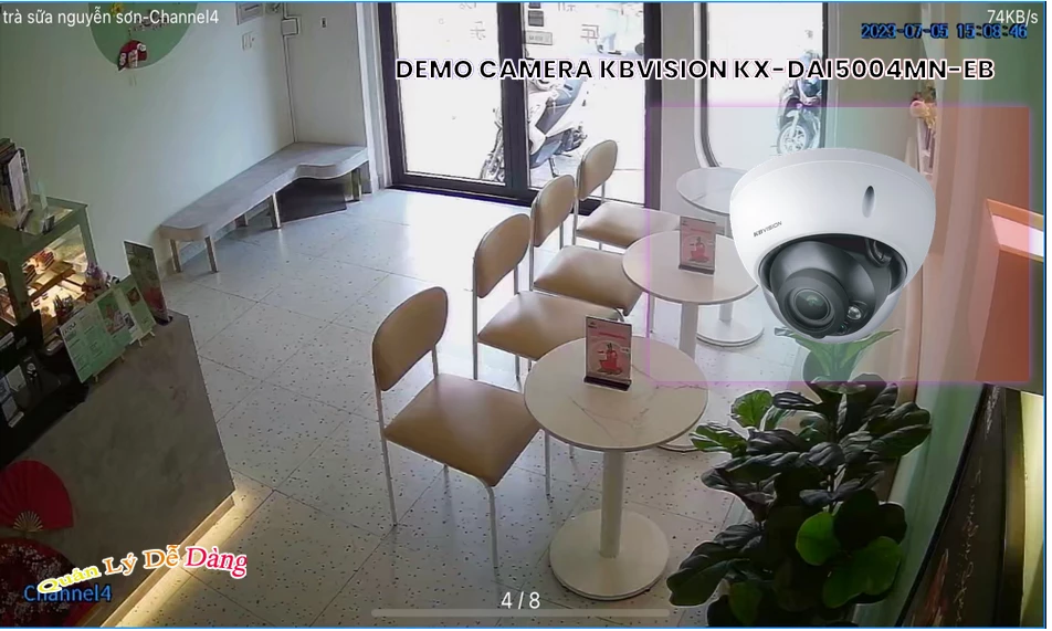 KX-DAi5004MN-EB sắc nét KBvision