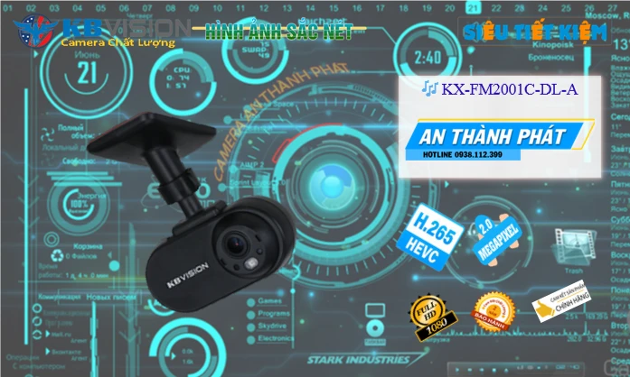 KX-FM2001C-DL-A sắc nét KBvision