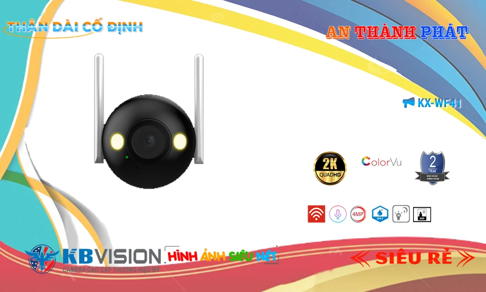 KX-WF41 sắc nét KBvision KX-WF41 sắc nét KBvision