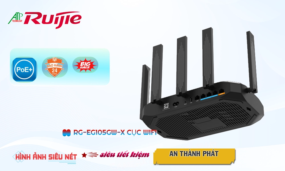 Hãng Ruijie Bộ Quản Lý Mạng RG-EG105GW-X Hãng Ruijie Bộ Quản Lý Mạng RG-EG105GW-X