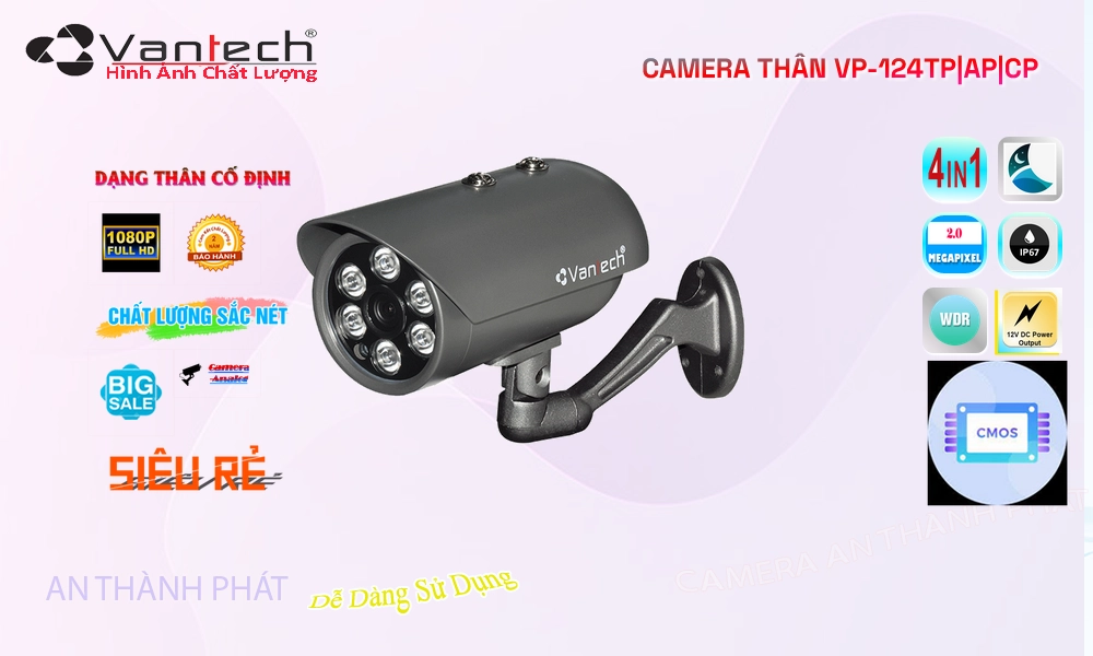 VanTech VP-124TP|AP|CP Hình Ảnh Đẹp