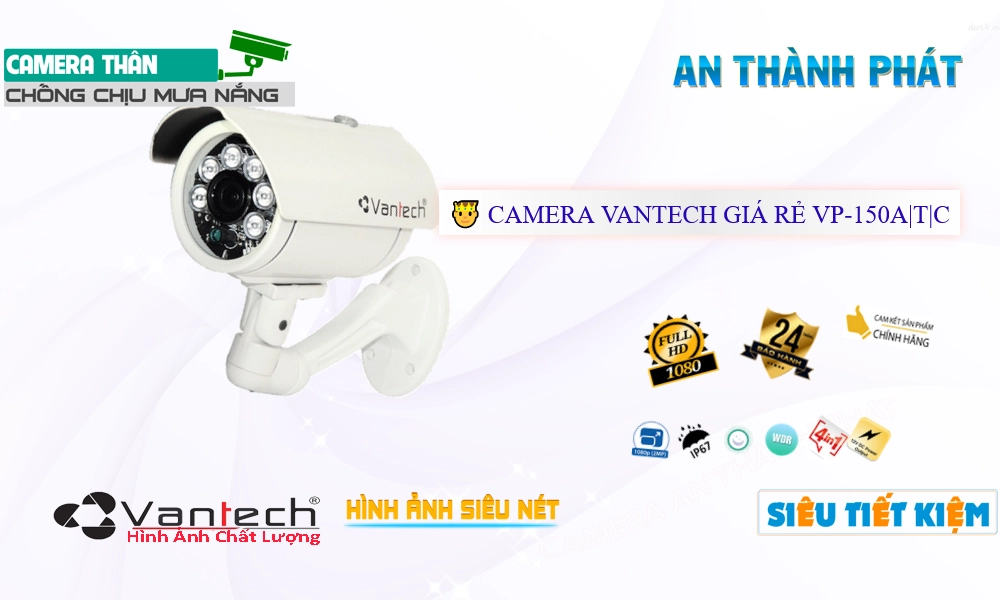 VanTech VP-150A|T|C Sắc Nét