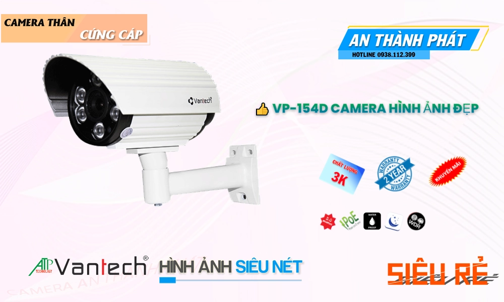 VP-154D Camera Ip POE Sắc Nét VanTech Công Nghệ Mới VP-154D Camera Ip POE Sắc Nét VanTech Công Nghệ Mới