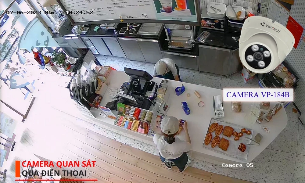 ✲  Camera IP POE VanTech VP-184B Mẫu Đẹp