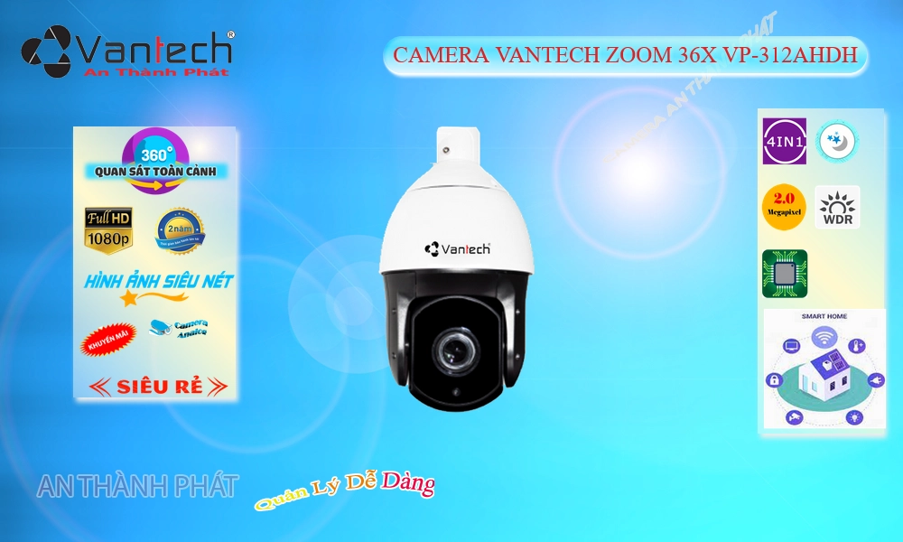 VP-312AHDH Camera VanTech Giá tốt VP-312AHDH Camera VanTech Giá tốt