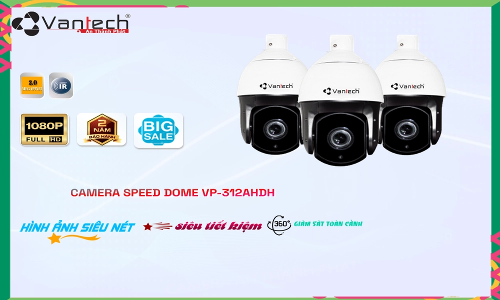 VP-312AHDH Camera VanTech Giá tốt VP-312AHDH Camera VanTech Giá tốt
