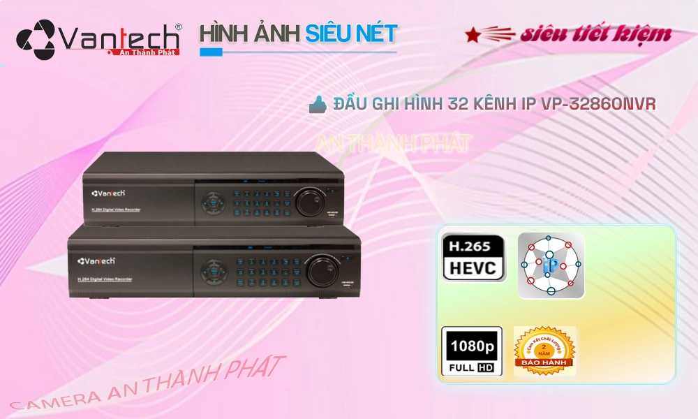 VP-32860NVR Đầu Ghi VanTech